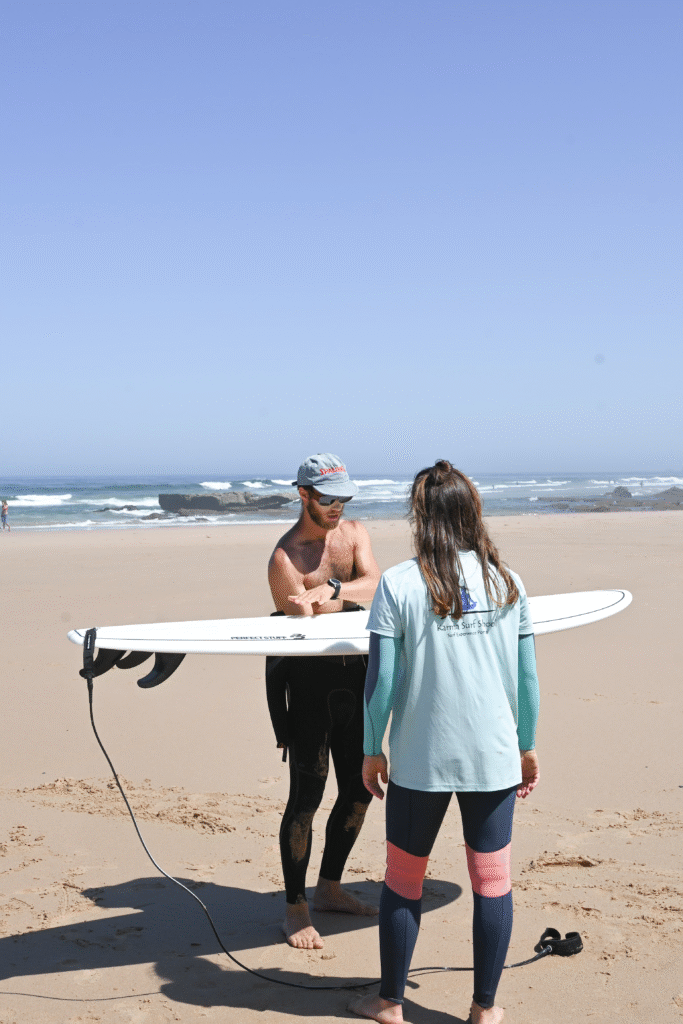 Surf coaching and guiding for a faster surf progression